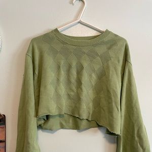 Vintage cropped sweater